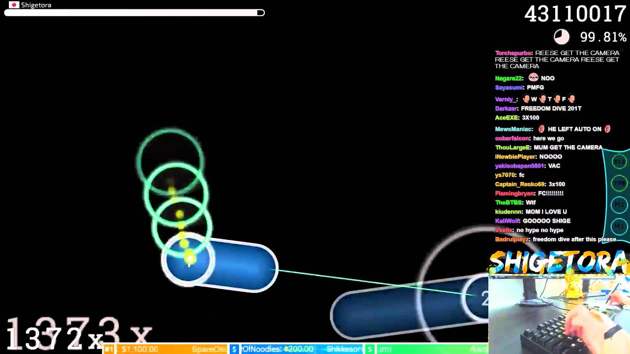 Cookiezi | UNDEAD CORPORATION - Everything will freeze [Time Freeze] x1791 98.13% | Liveplay