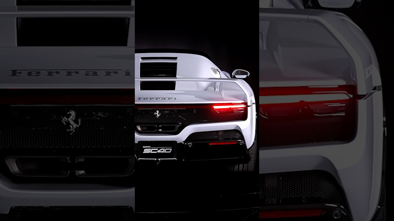 A vision brought to life: the #FerrariSC40. #FerrariOneOff #Ferrari