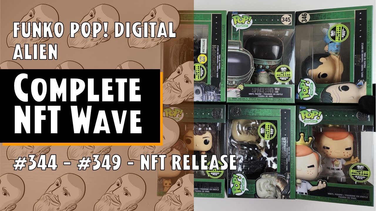 Funko Pop NFT Alien – Coleção Completa Limitada com Ripley, Xenomorph e Mais!