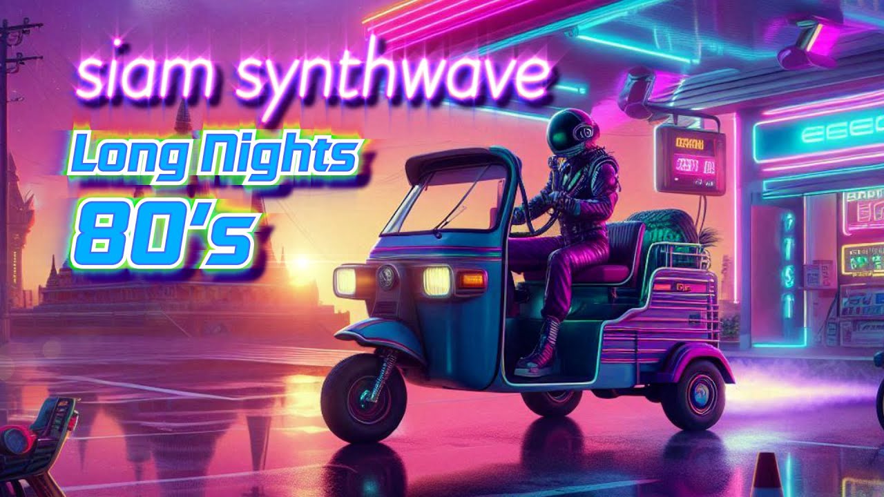 สนุกไปกับ Long Nights 80's | Siam Synthwave#2 | Synthwave, Cyberpunk, Electronic Music at Thailand