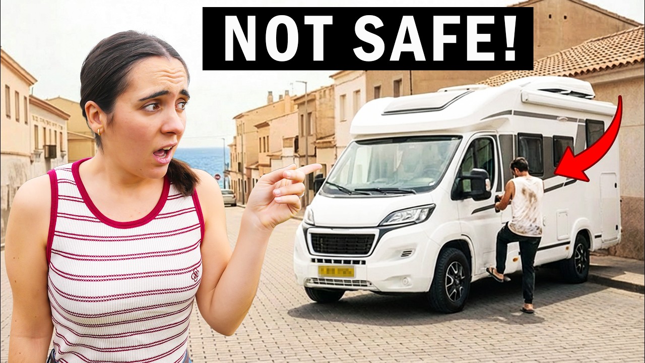 We Had to Leave This Spanish Town (Not Safe for Campervans)