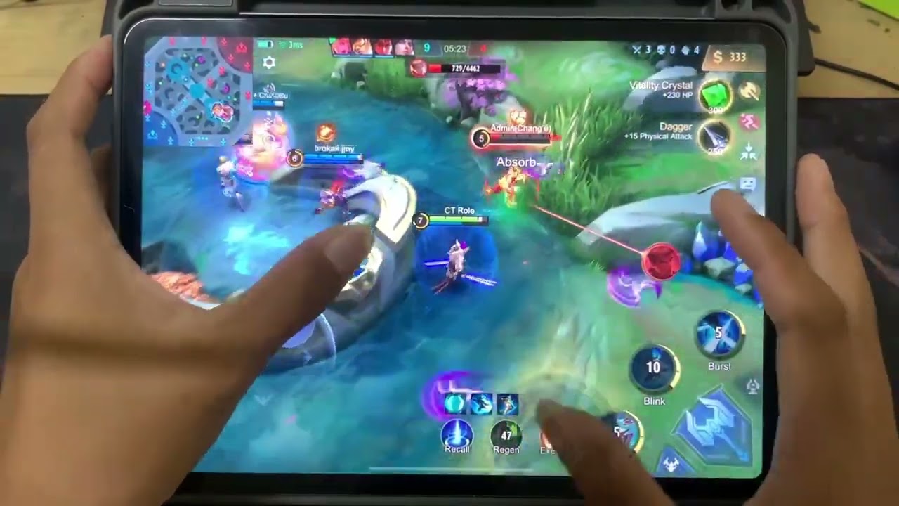 NEW BEST BUILD FOR SABER 2023🔥 SABER FULL DAMAGE IPAD GAMEPLAY