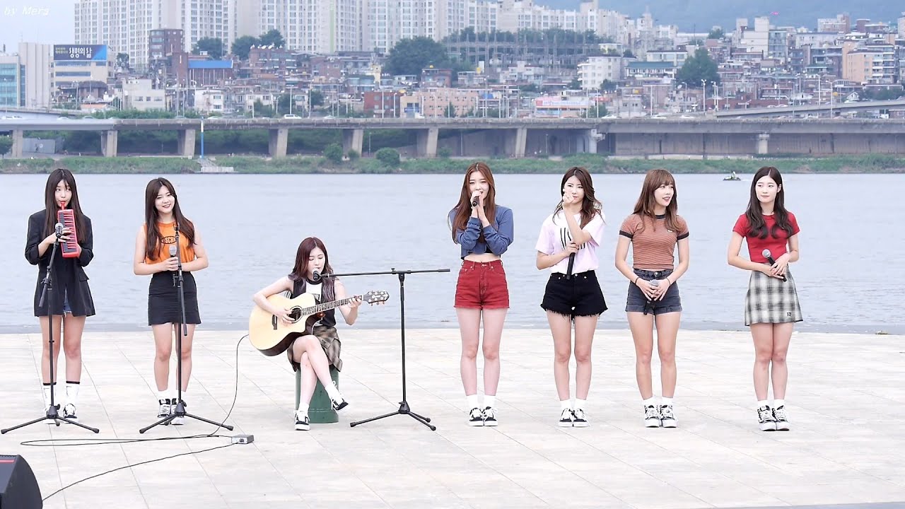 160717 다이아 (DIA) - 널 기다려 [전체]  직캠 Fancam (한강버스킹공연) by Mera