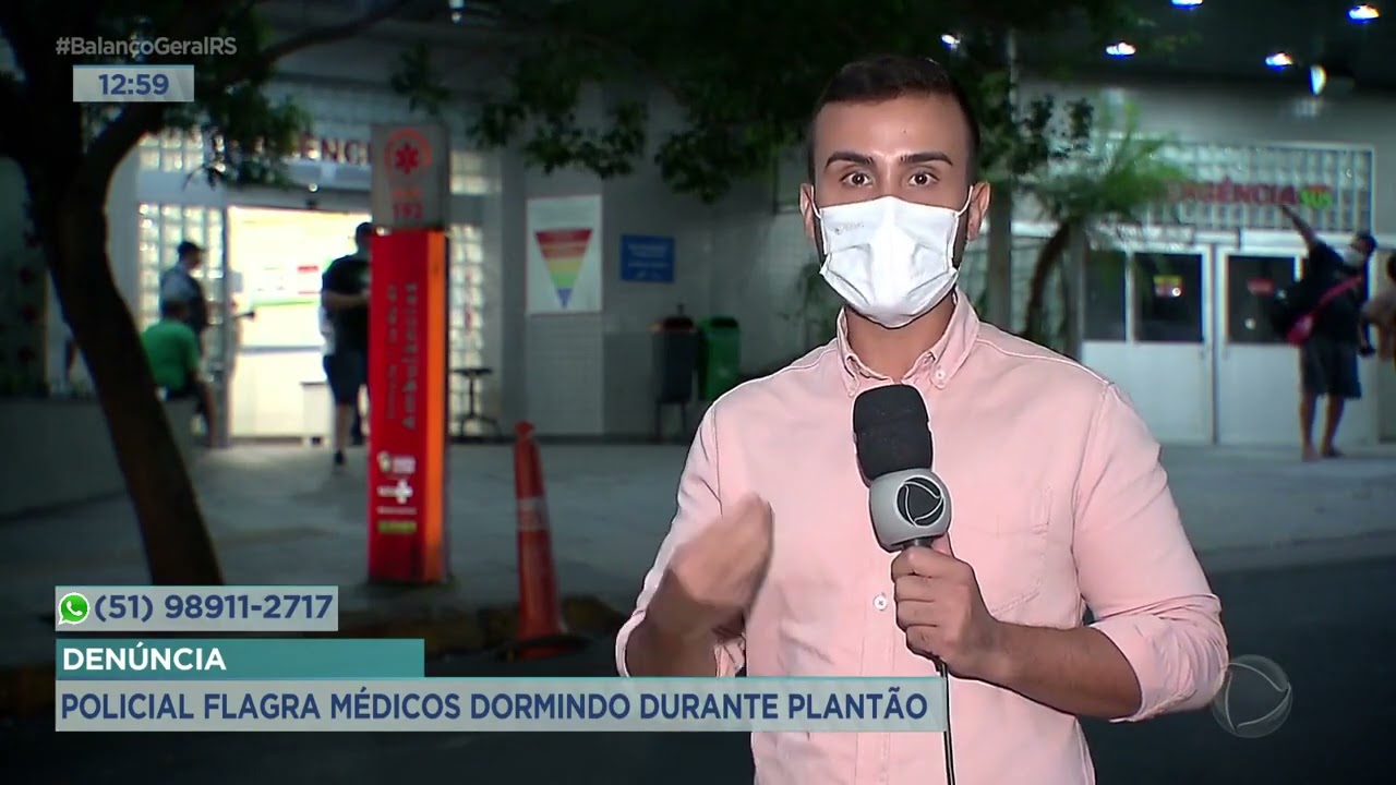 Denúncia: policial flagra médicos dormindo durante plantão