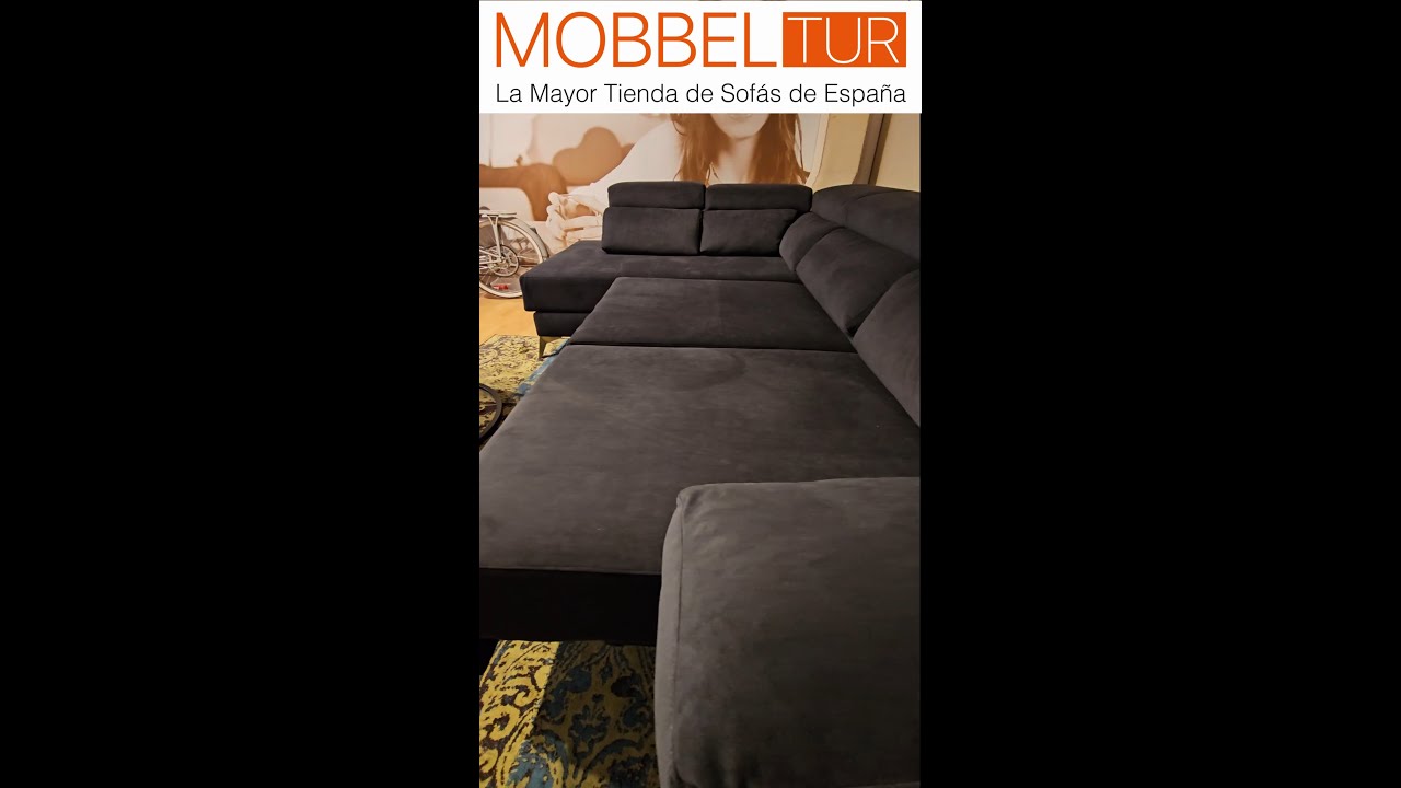 SOFA cama DESLIZANTE a suelo de mobbeltur en LE&Oacute;N
