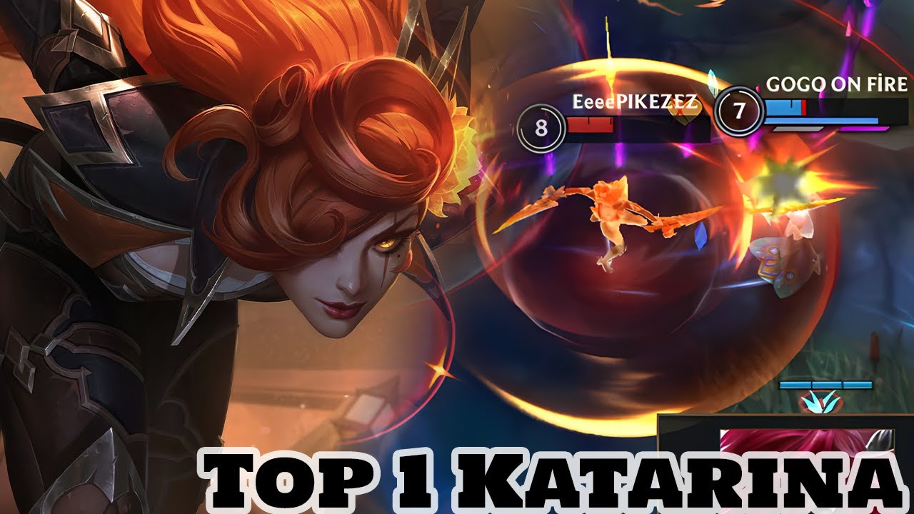 Wild Rift Katarina - Top 1 Katarina Gameplay Rank Challenger