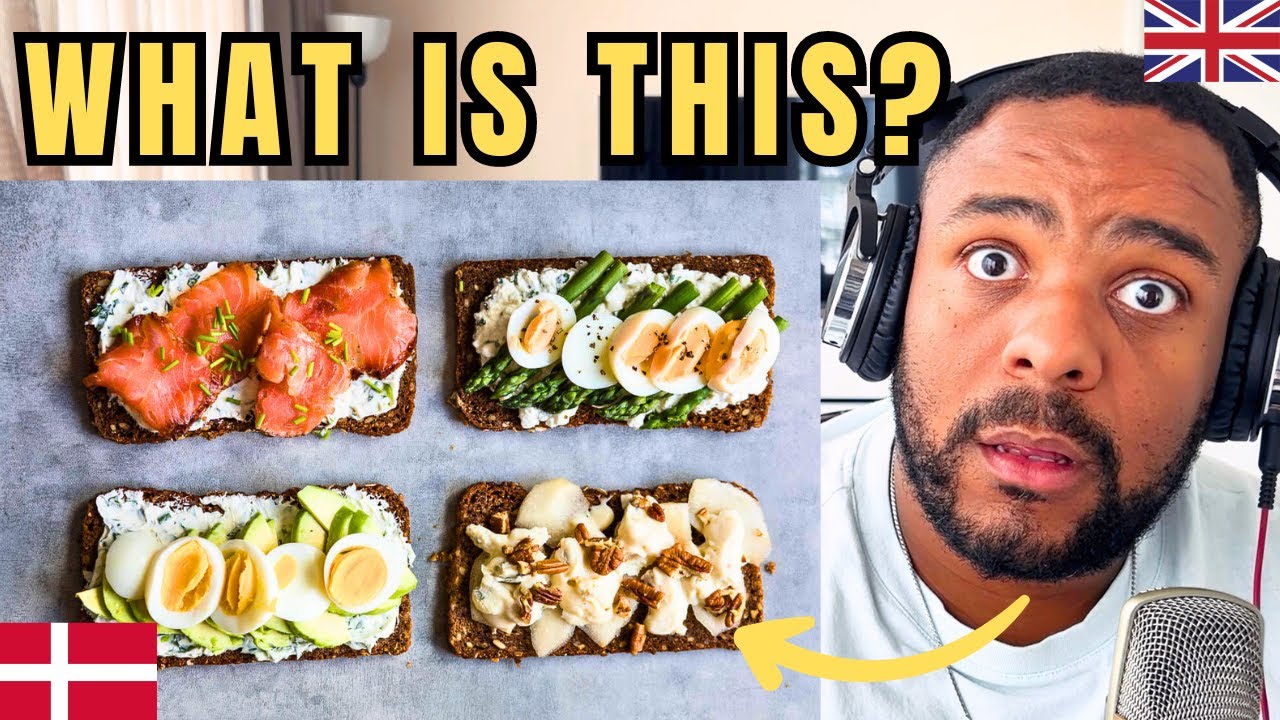 Brit Reacts to Smørrebrød: Denmark’s OPEN Sandwich