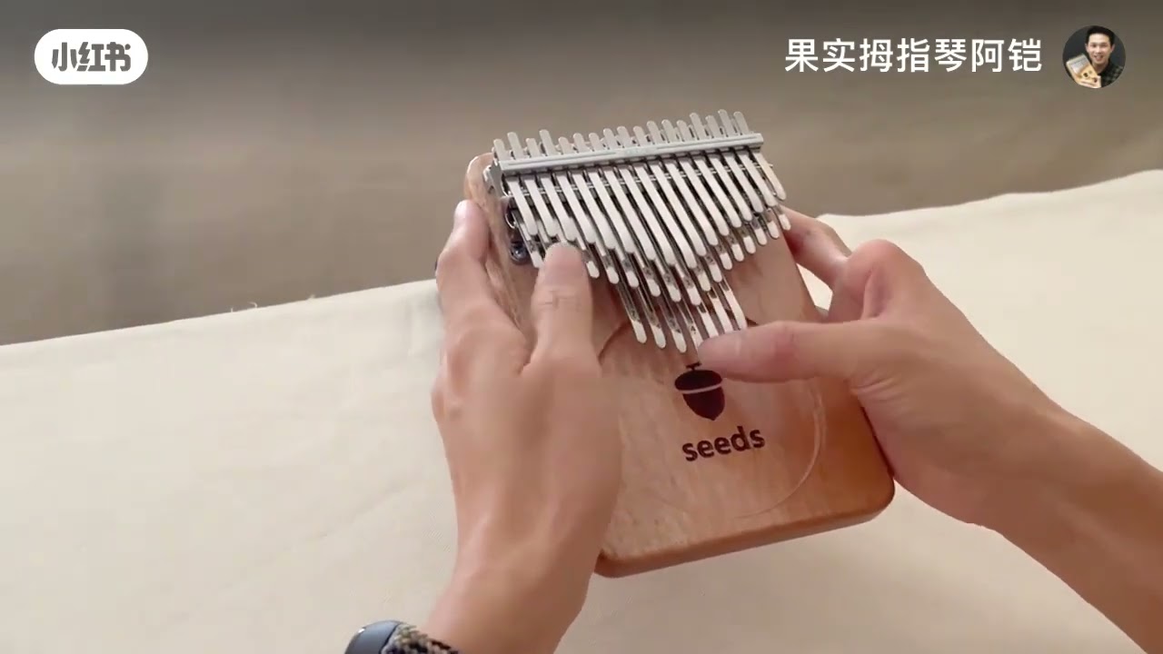 Moon River | seeds kalimba 41 key  #kalimba#kalimbasongs#marimbas