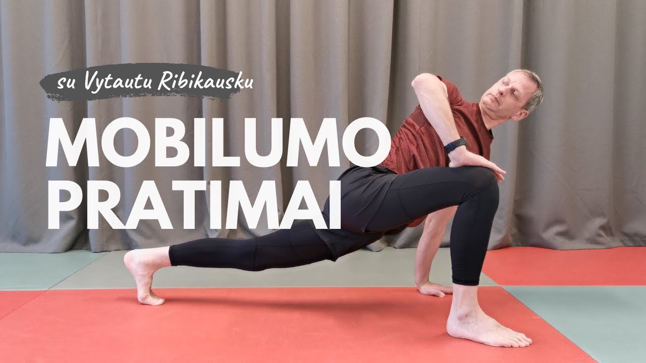 Mobilumo pratimai su Vytautu Ribikausku