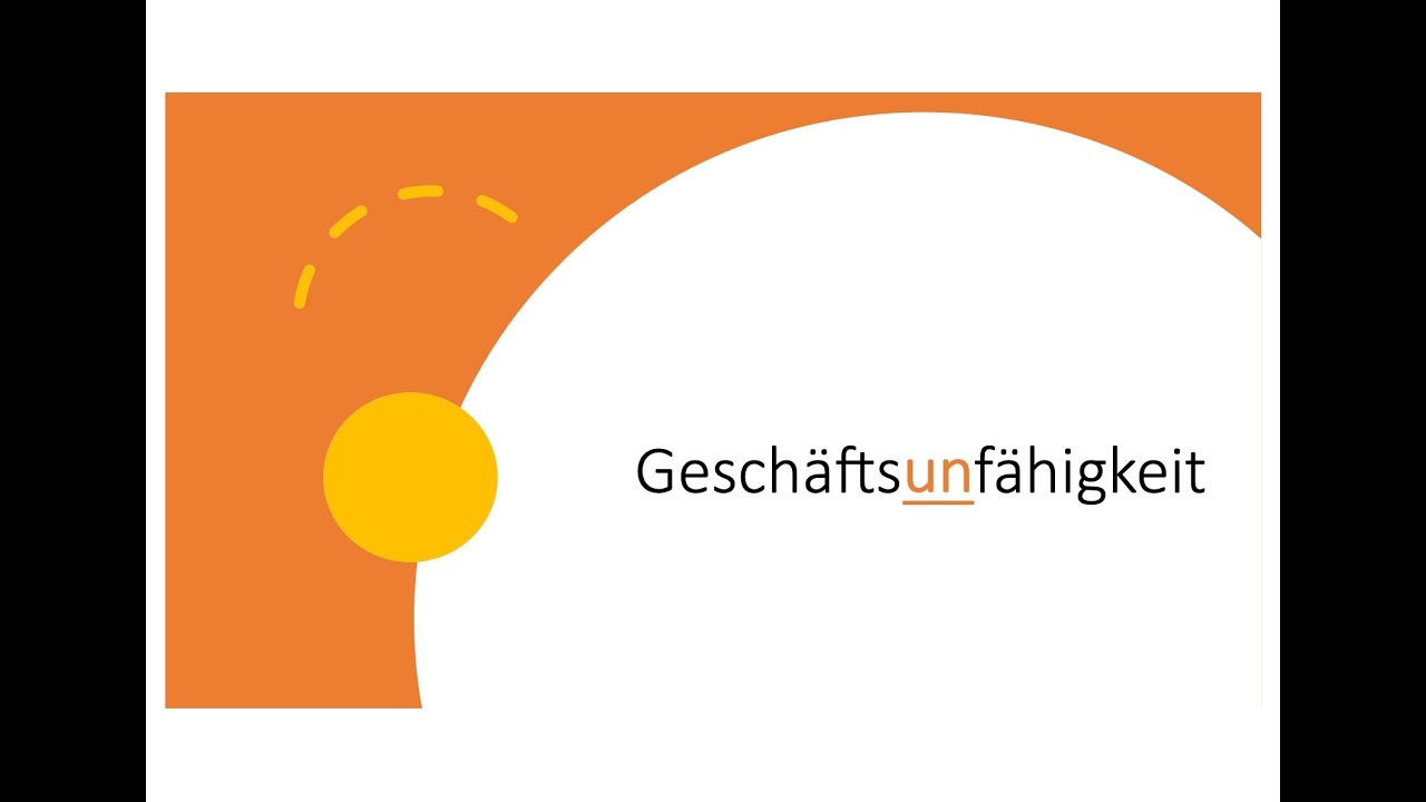 Geschäftsunfähigkeit