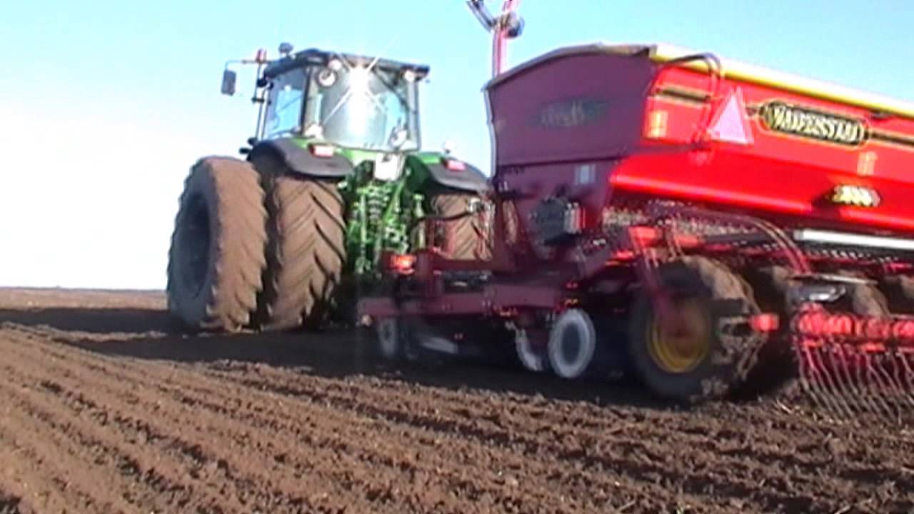 ► Wiosna 2014/Uprawa + Siew Owsa/John Deere 7830 (Väderstadt Rapid 400S) i 7530 Premium - Spudłów