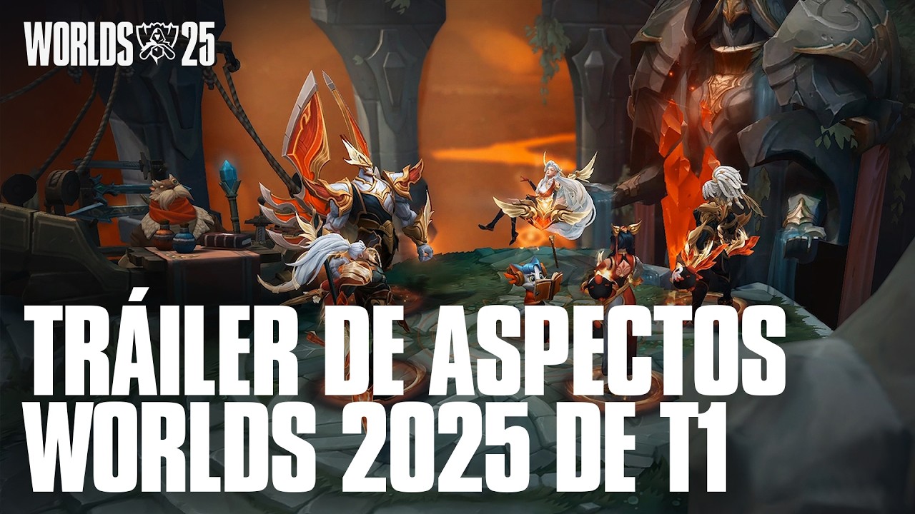 T1, los ascendidos: Campeonato Mundial 2025 | Tr&aacute;iler oficial de aspectos - League of Legends