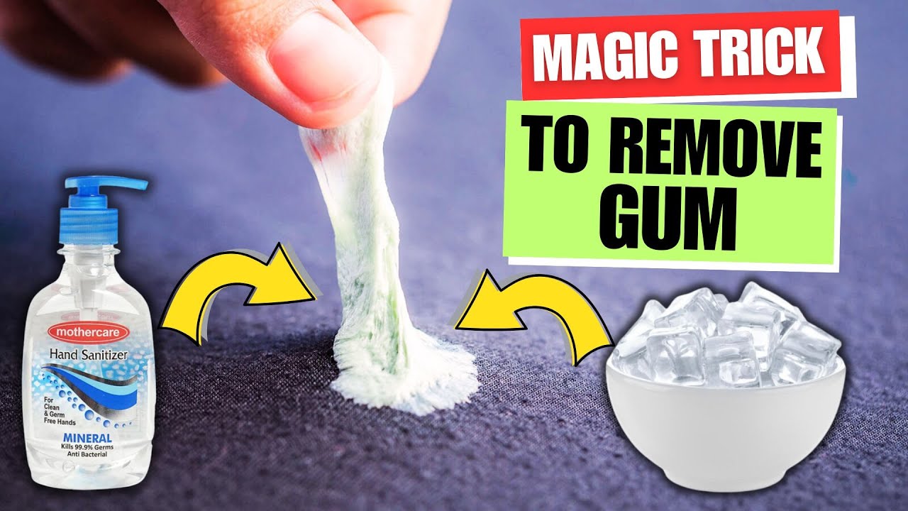 5 SECRET Methods to Remove Gum from Any Fabric 😱 (Tested & Proven)