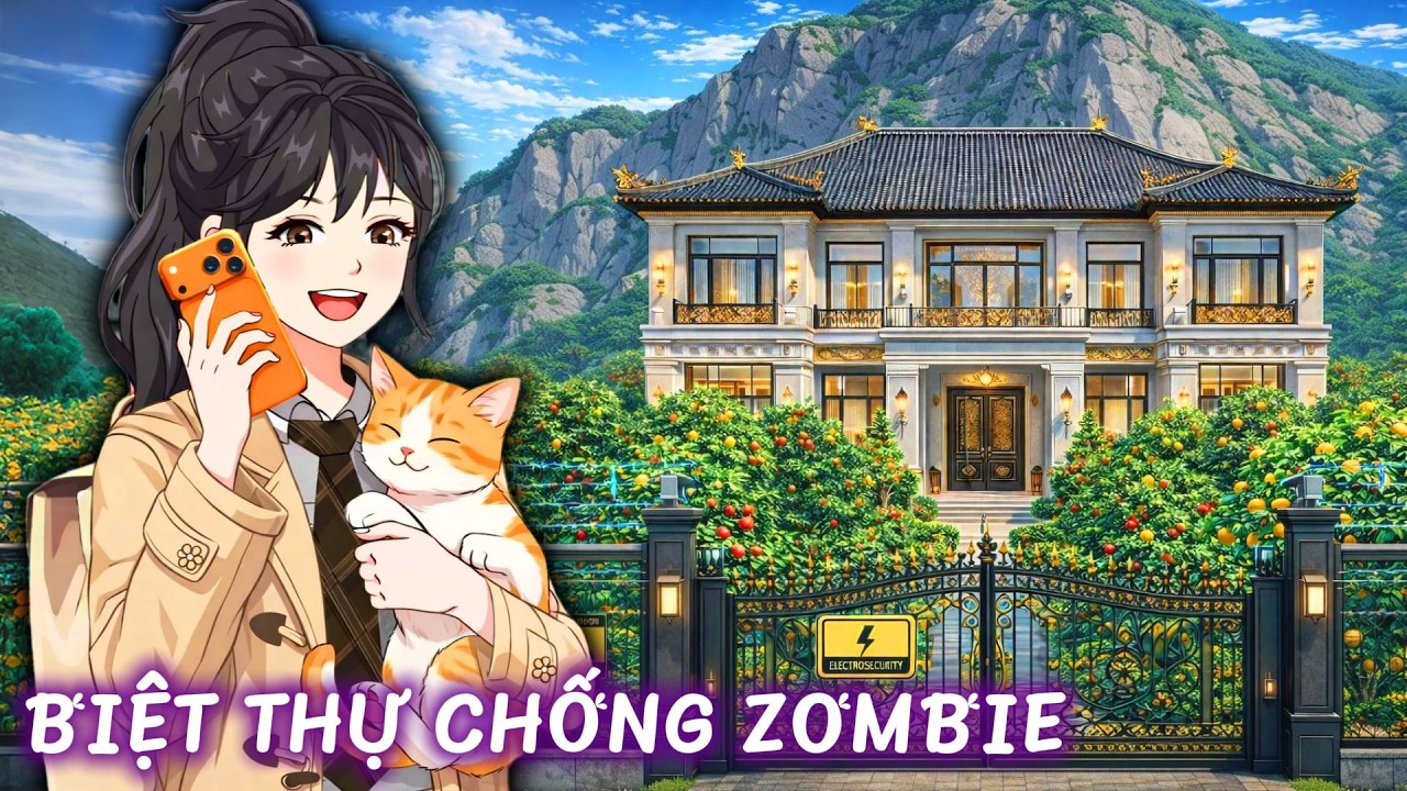 (Full Có Kết) CHILL Trong Căn Biệt Thự Đã Cải Tạo Khi Tận Thế Zombie Bùng Phát - Tiểu Uyển Nhi RV