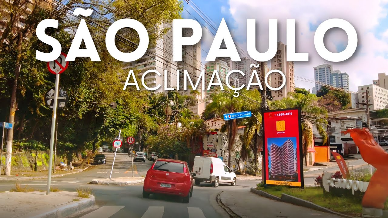 🇧🇷 Aclimação até a Marginal Tietê em São Paulo 4K