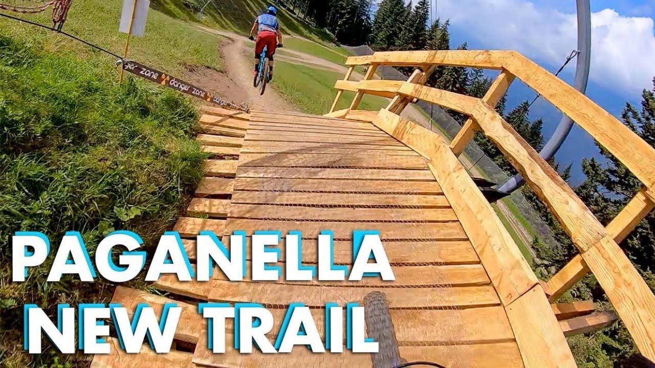 NEW TRAIL AT PAGANELLA BIKE PARK + Fai Zone to Andalo Enduro Connector - Trail 787 RIBS TRAIL