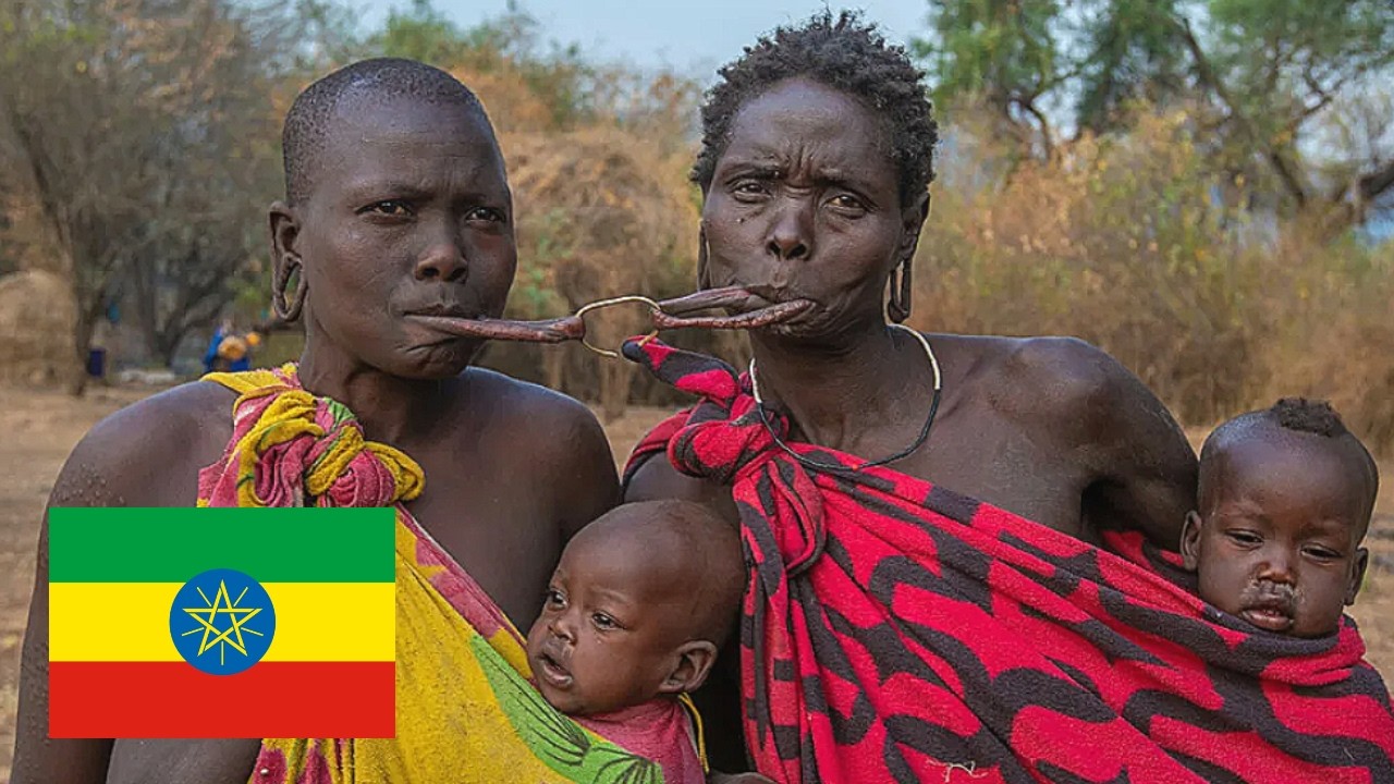 Inside the Most TRADITIONAL Tribe In Africa | Mursi People