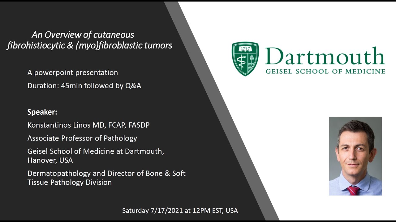 An Overview of Cutaneous Fibrohistiocytic & (Myo)fibroblastic tumors