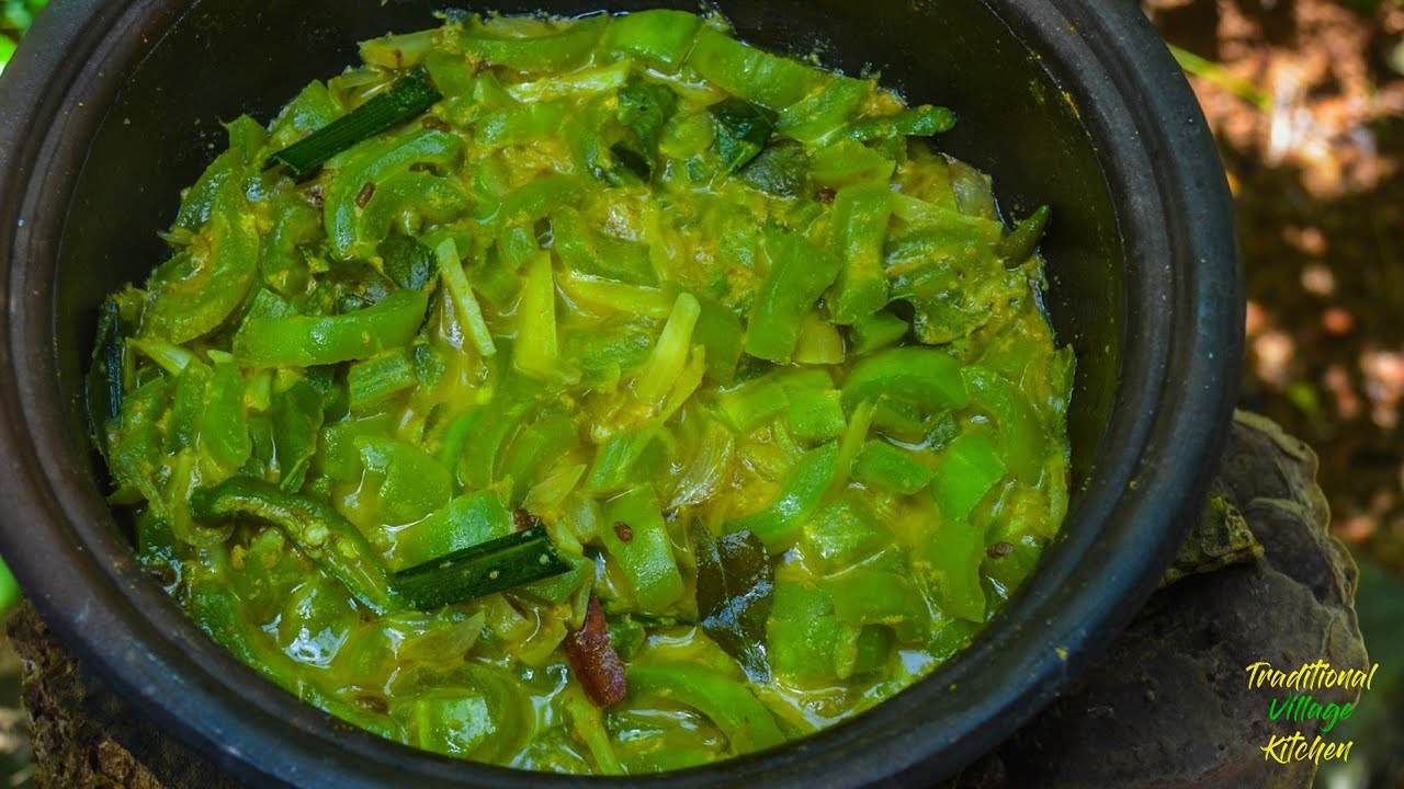 ගමේ රසට පතෝල කරිය | Sri Lankan Snake Gourd Curry Recipe