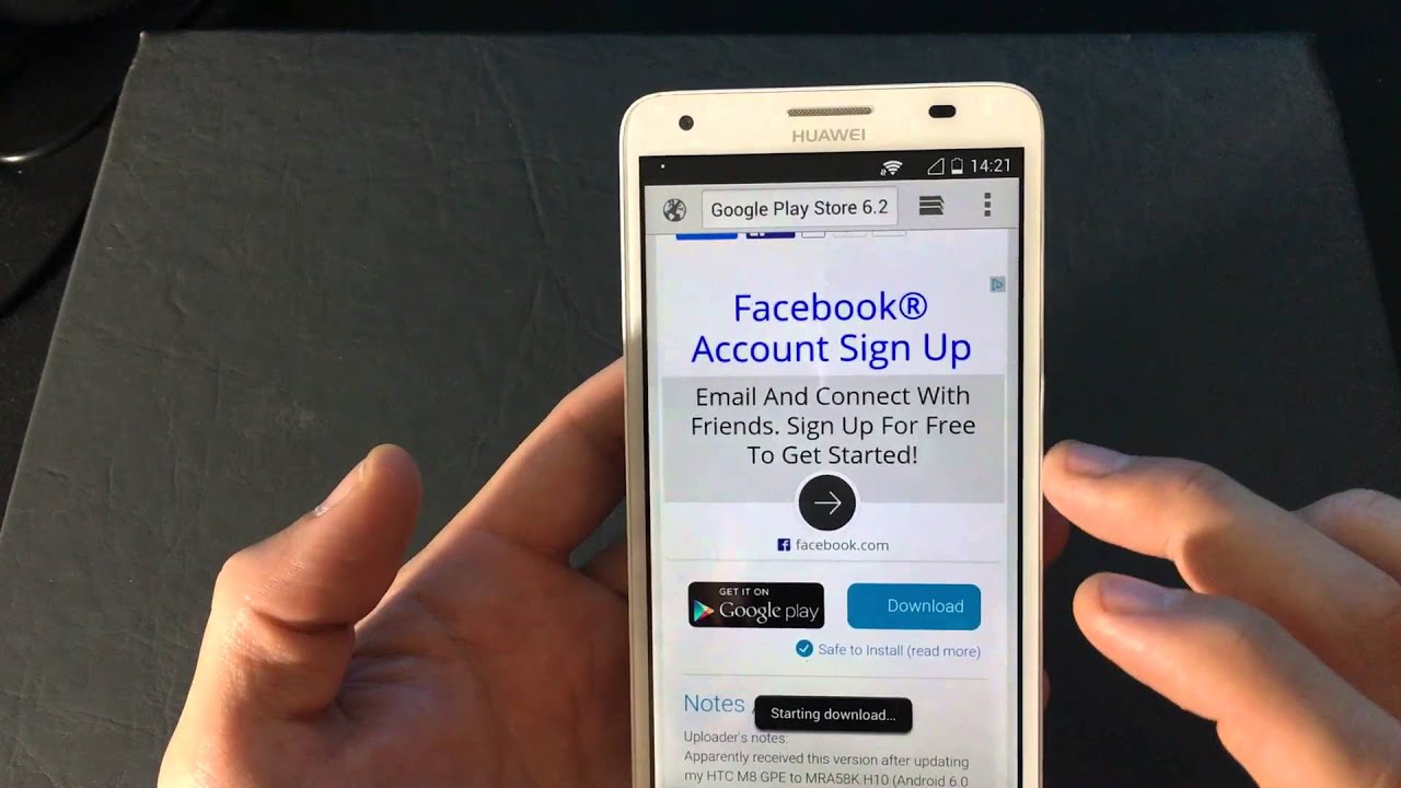 Как установить Google Play Store на Android-устройство
