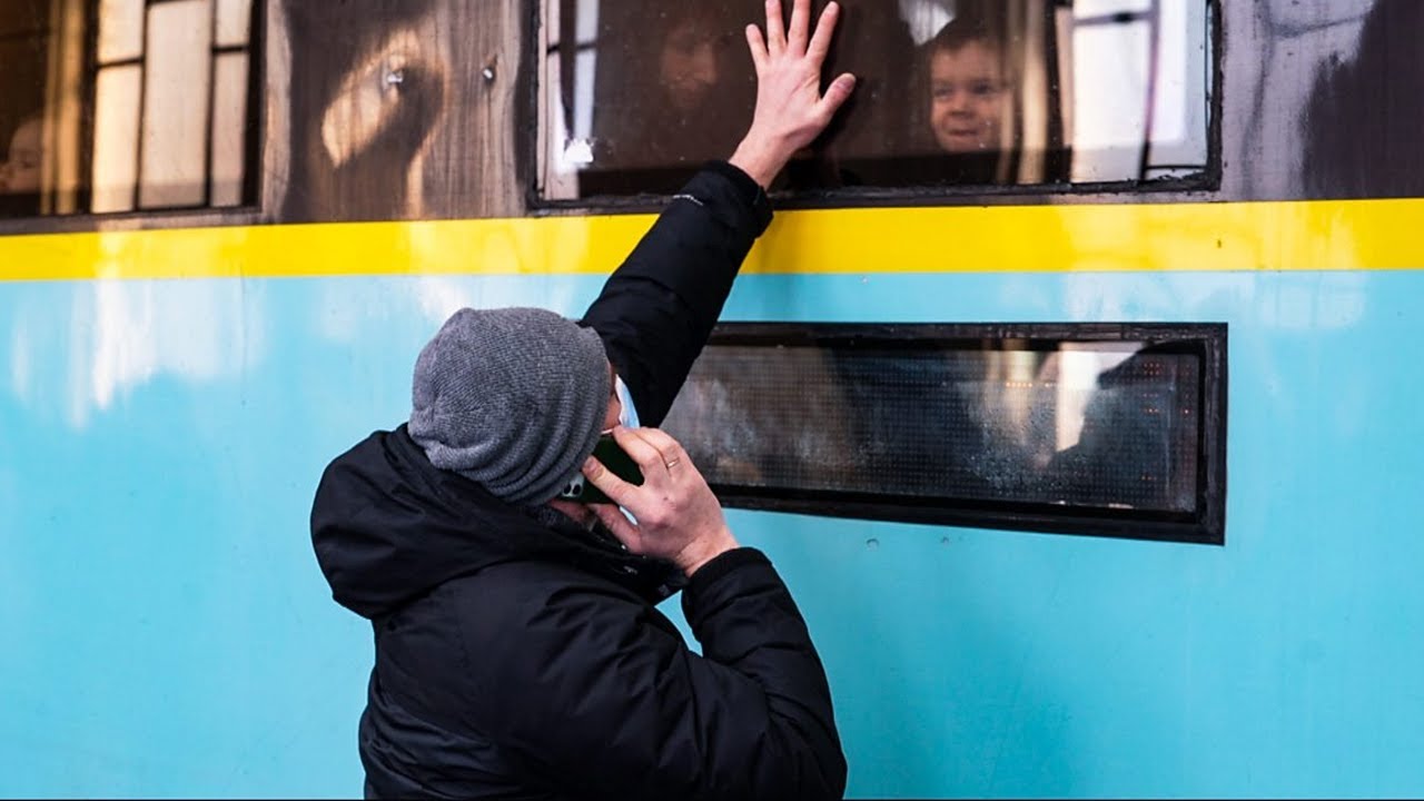 BBC Our World: Escaping Ukraine - Platform 5 Of Lviv Train Station | Full Documentary
