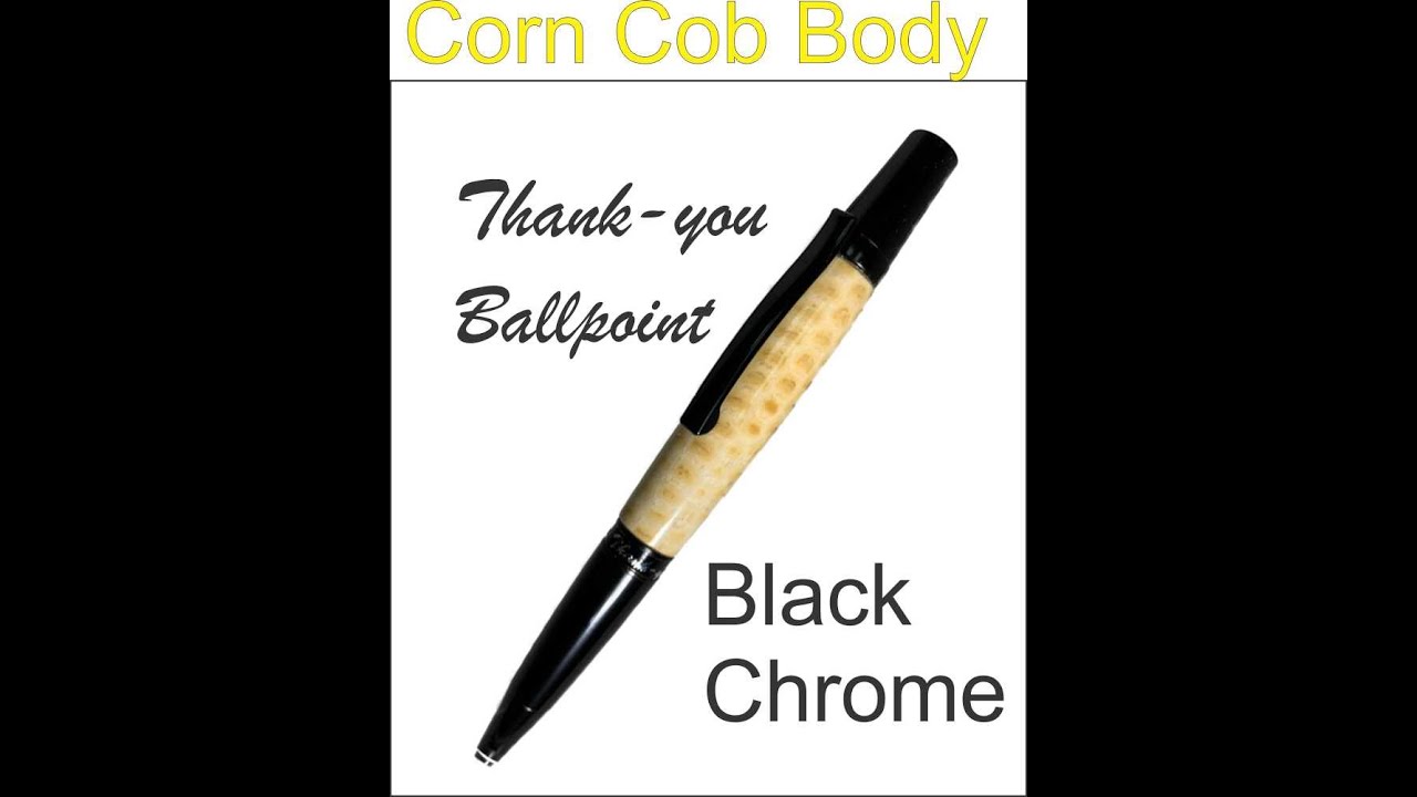 Corn cob Pen
