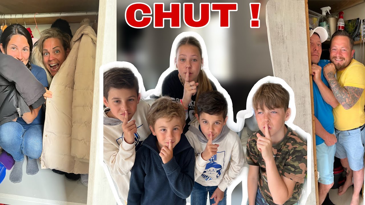 CACHE CACHE GÉANT AVEC LA @PNRFAMILY