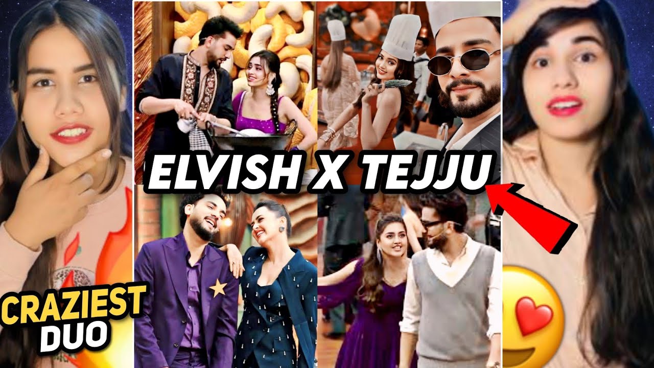 Elvish × Tejasswi Cutest & Chaotic Moments 😂💖 | Reaction l Devar x bhabhi