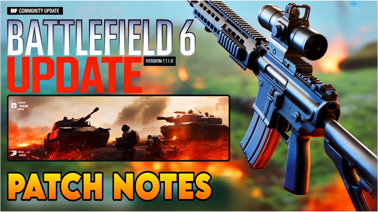 BATTLEFIELD 6: НОВЫЕ ЗАМЕТКИ ОБ ОБНОВЛЕНИИ И ОСНОВНЫЕ ИЗМЕНЕНИЯ!