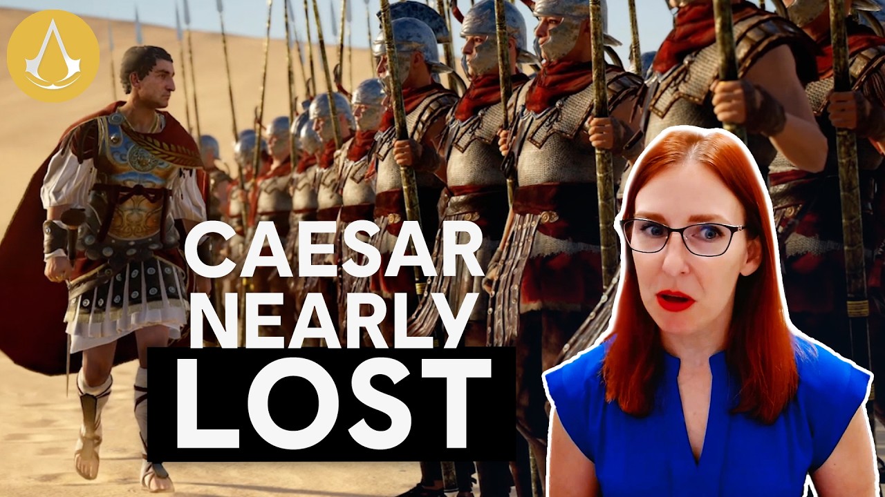 Julius Caesar's BIGGEST Military Blunder | Assassin's Creed Origins EXPLAINED with Dr Jen Gerrish