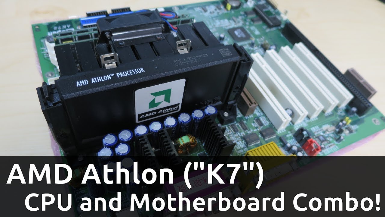 Close look at AMD Athlon (Slot A "K7") Motherboard & CPU - Akihabara Junk Finds