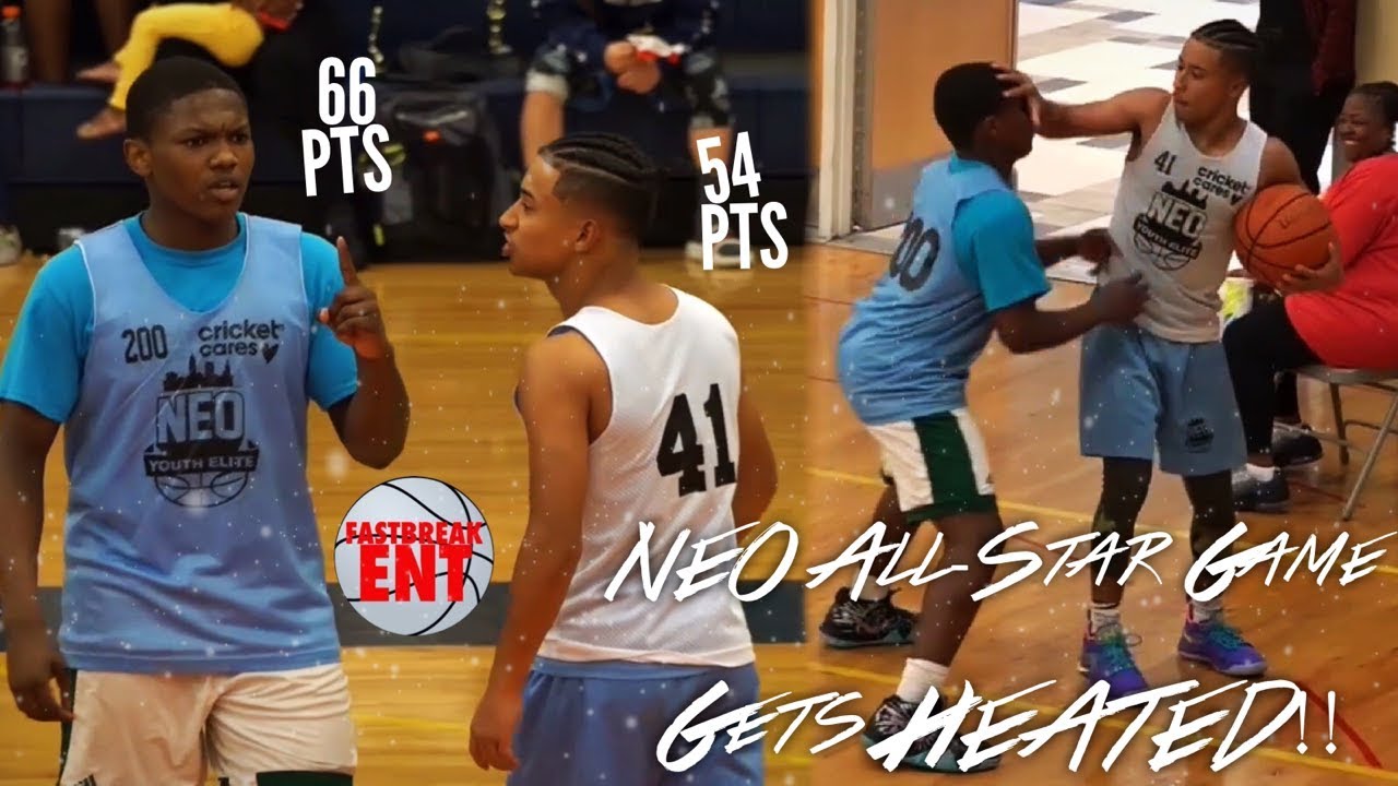 Julian Newman Calls Game From HALF COURT!! Ramone Woods Drops 66 Points In INTENSE All-Star Game!!