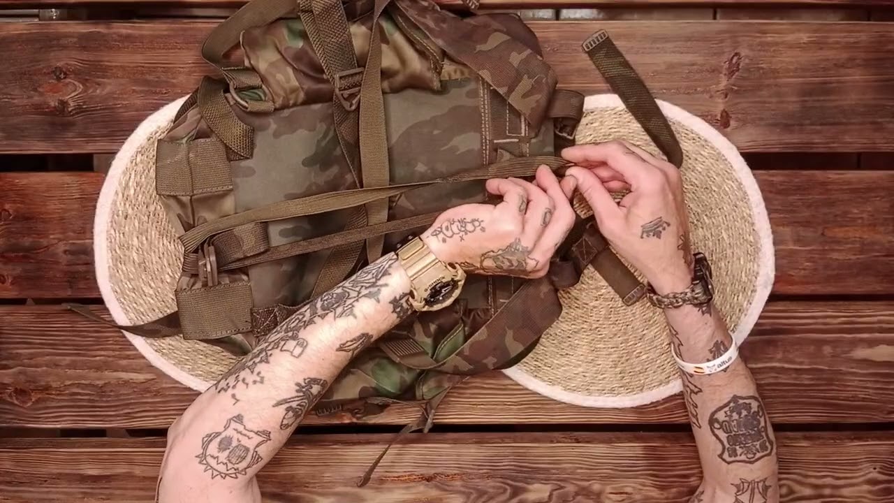 MOCHILA COMBATE EJERCITO ESPAÑOL AÑOS 80 🇪🇦🫡