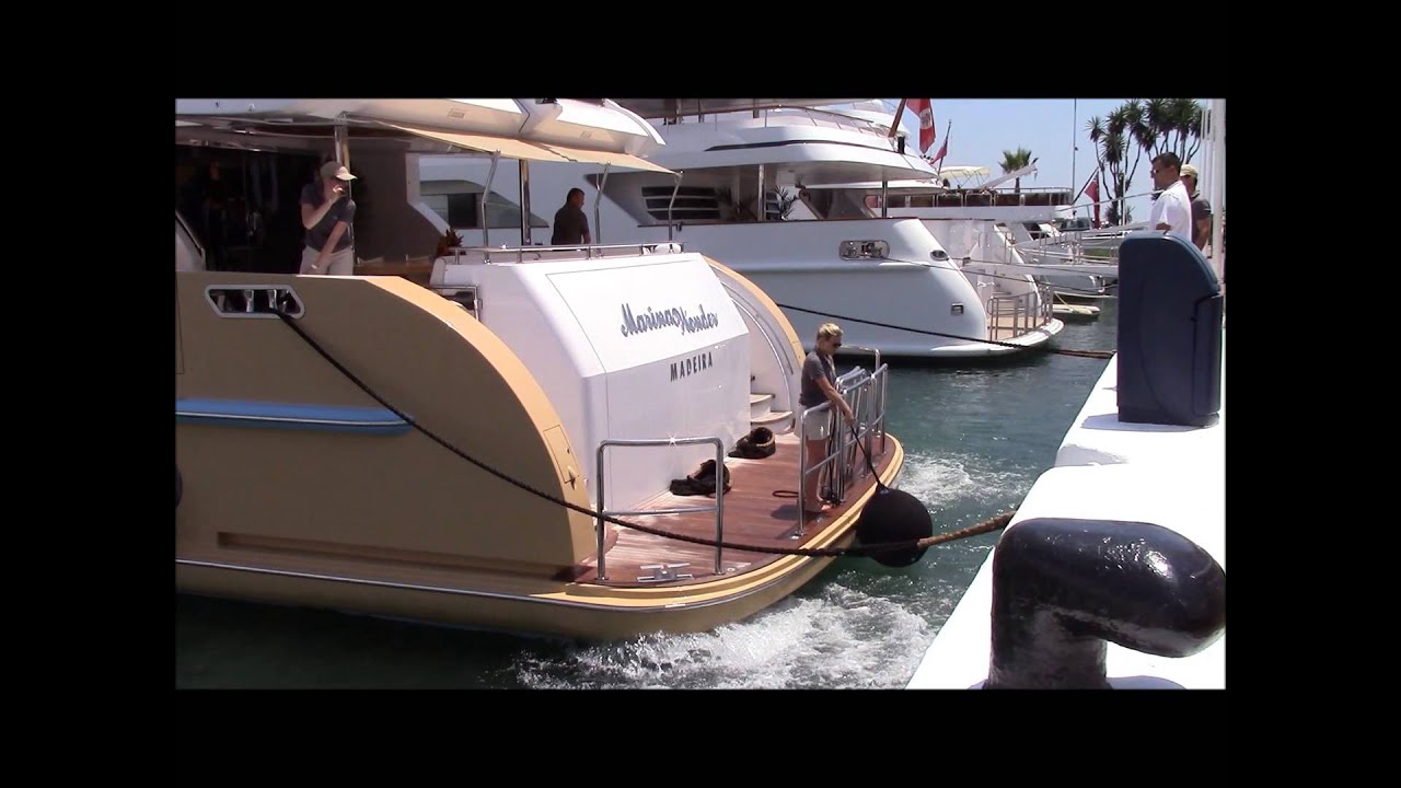 Superyacht MARINA WONDER Megayacht, 1st June 2014 Puerto Banus Harbour