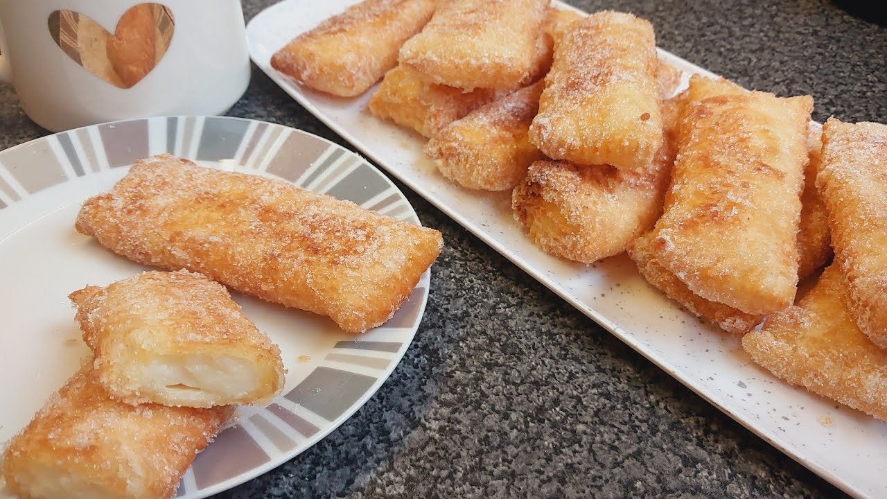 POSTRE EN 5 MINUTOS ¡Te Sorprenderá!/ Teresitas de crema