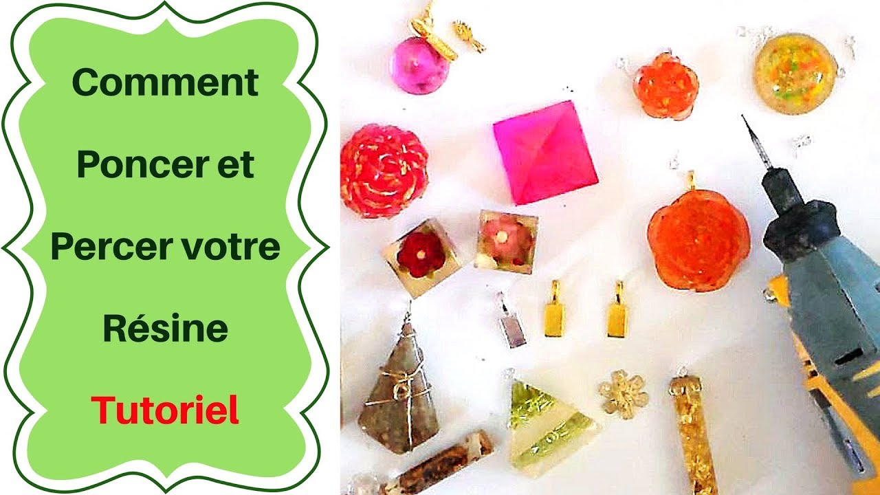 Tuto Résine : Savoir Où et comment Percer puis Poncer