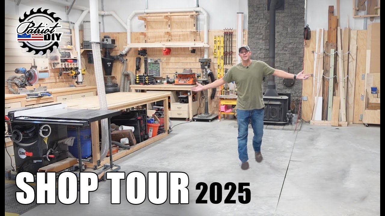 Woodworking Shop Tour 2025