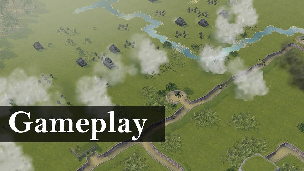 Battle Academy 2 Eastern Front Skirmish Gameplay w/ Commentary [1080p/HD]