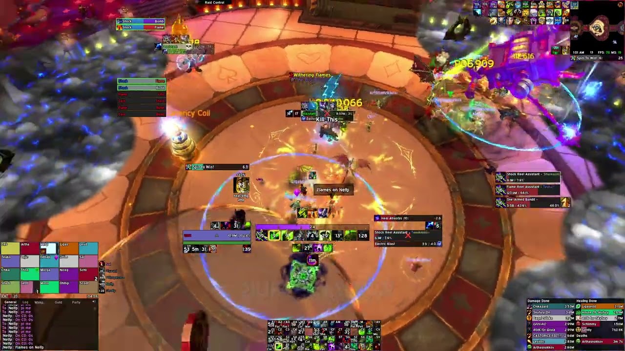 Mythic One Armed Bandit - Destruction Warlock POV - Nascent Team 8