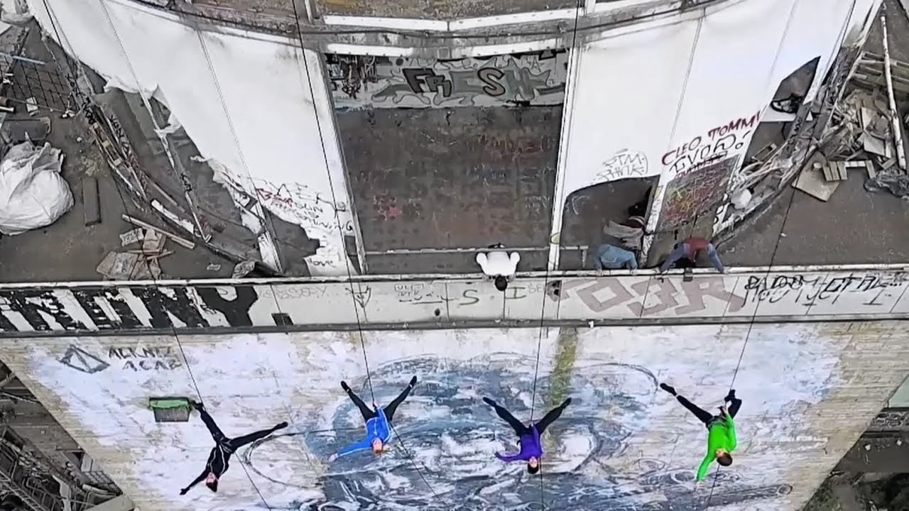 Vertical Dance - Auf den Dächern der Stadt Berlin - ARTE Doku