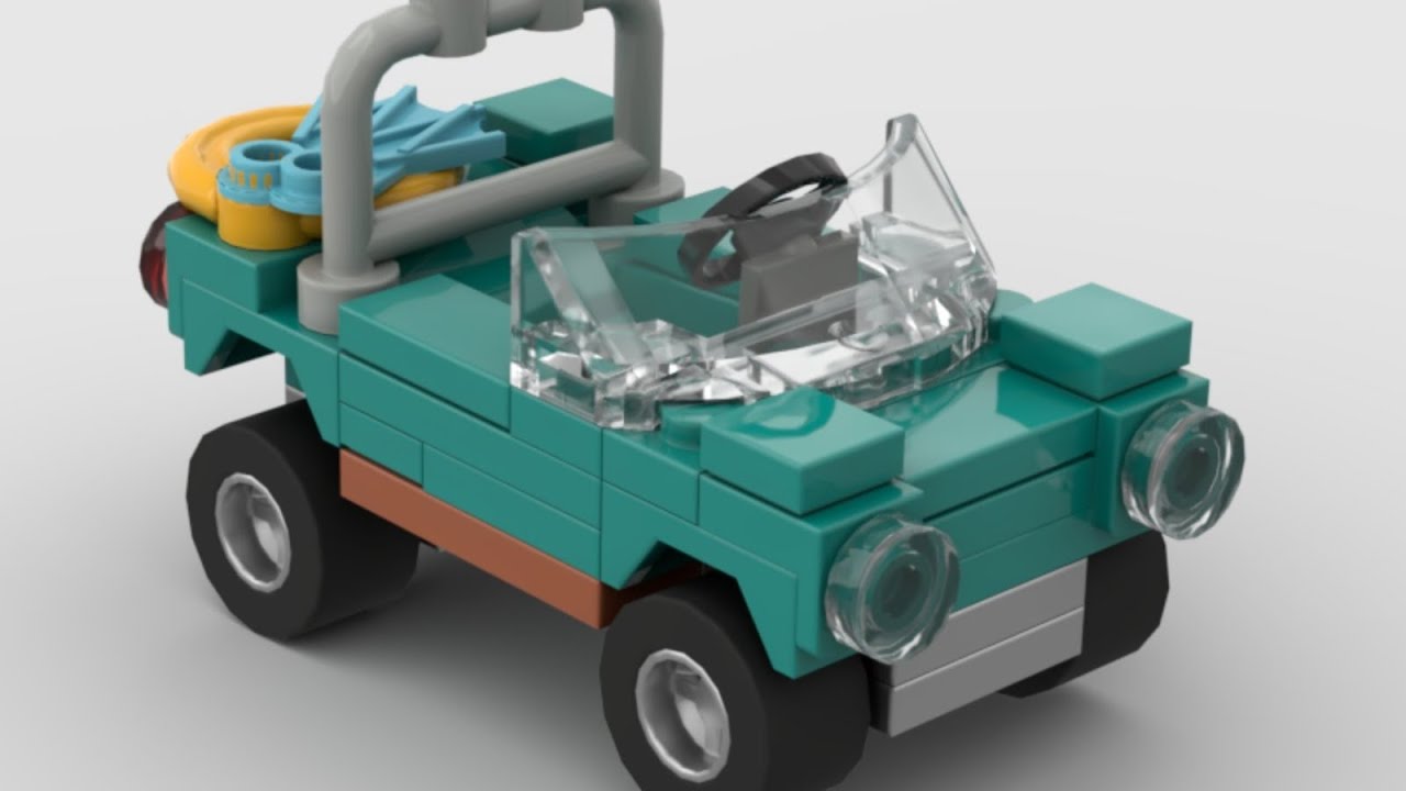 Lego Beach Buggy Racing Sun Dazer |#lego