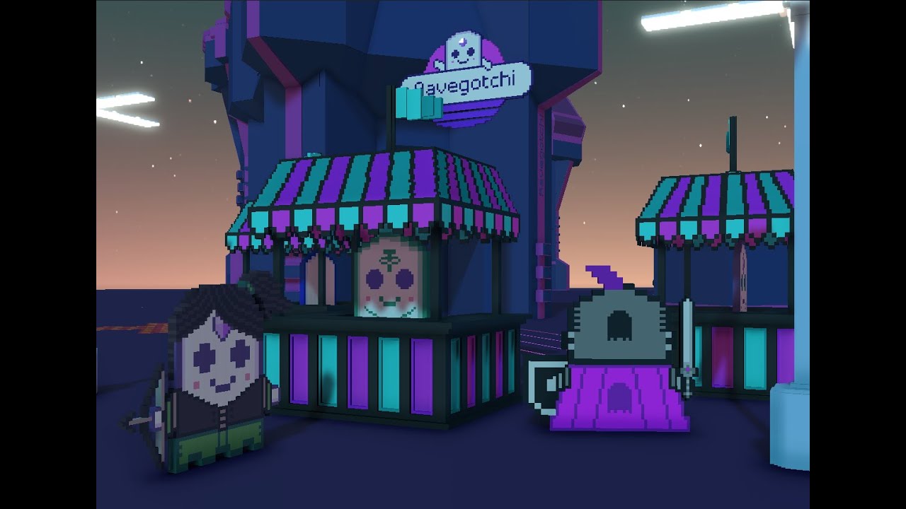 Aavegotchi 🤝 The Sandbox  - Official Proof Of Concept Trailer