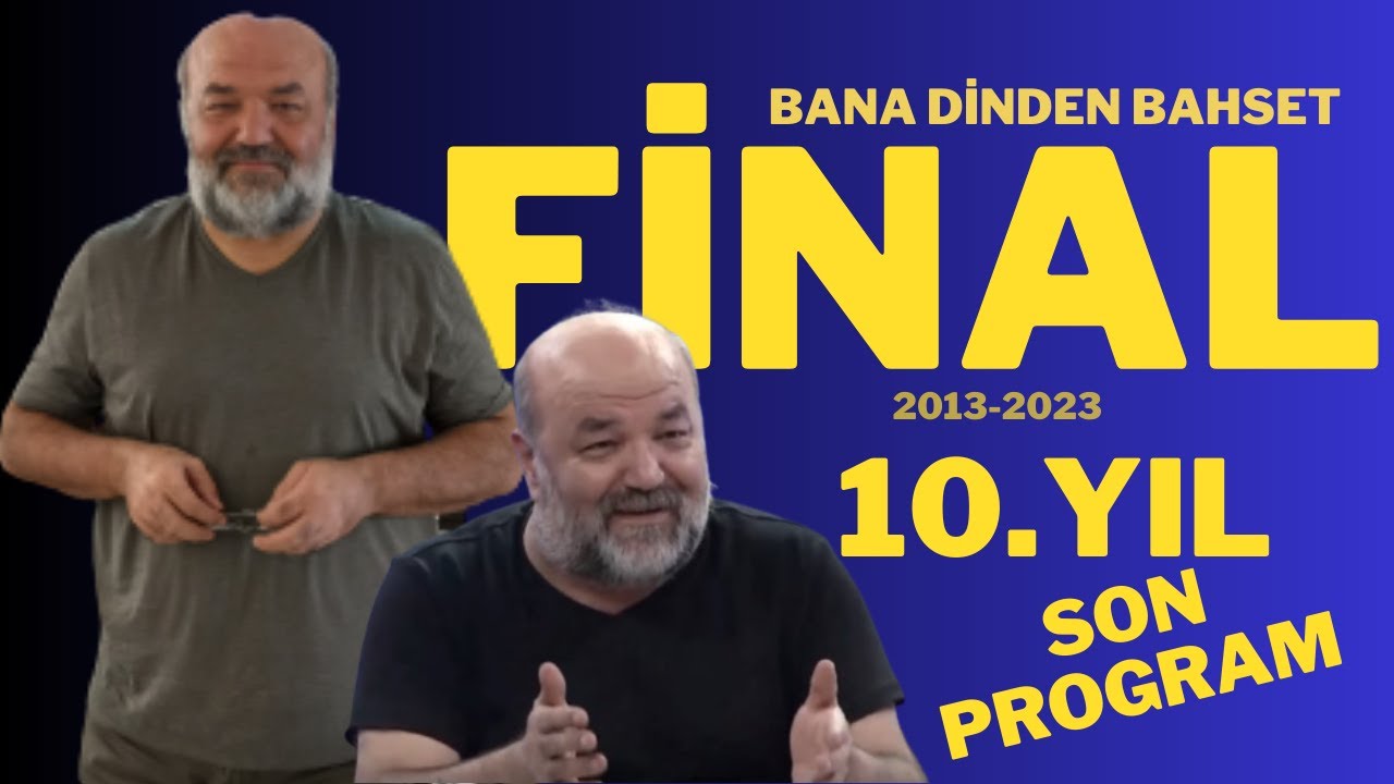 R. İhsan Eliaçık- Bana Dinden Bahset- Maide 101 - 120 ( 16.07.2023 )
