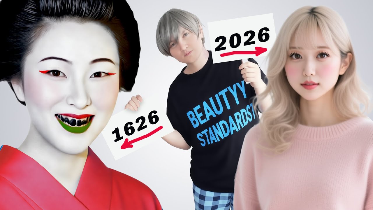 Beauty Standards in Japan: 400 Years Ago vs Today (Now You’ll Understand)