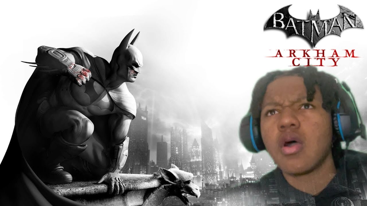NOOB rages trying trying to be BATMAN | Batman Arkham City Gameplay| Part 1