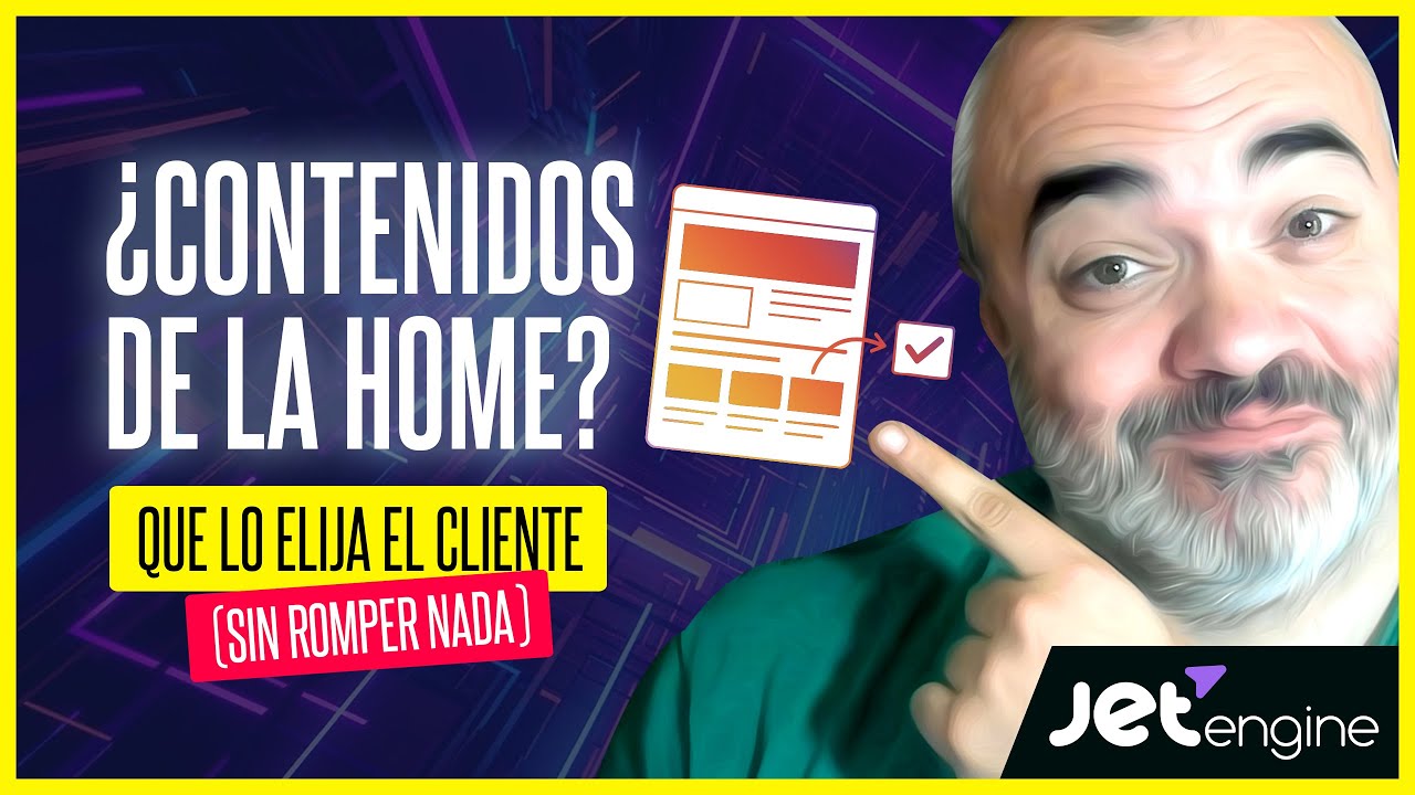 Deja que tu cliente elija qué mostrar en la Home de WordPress (¡sin tocar diseño!)