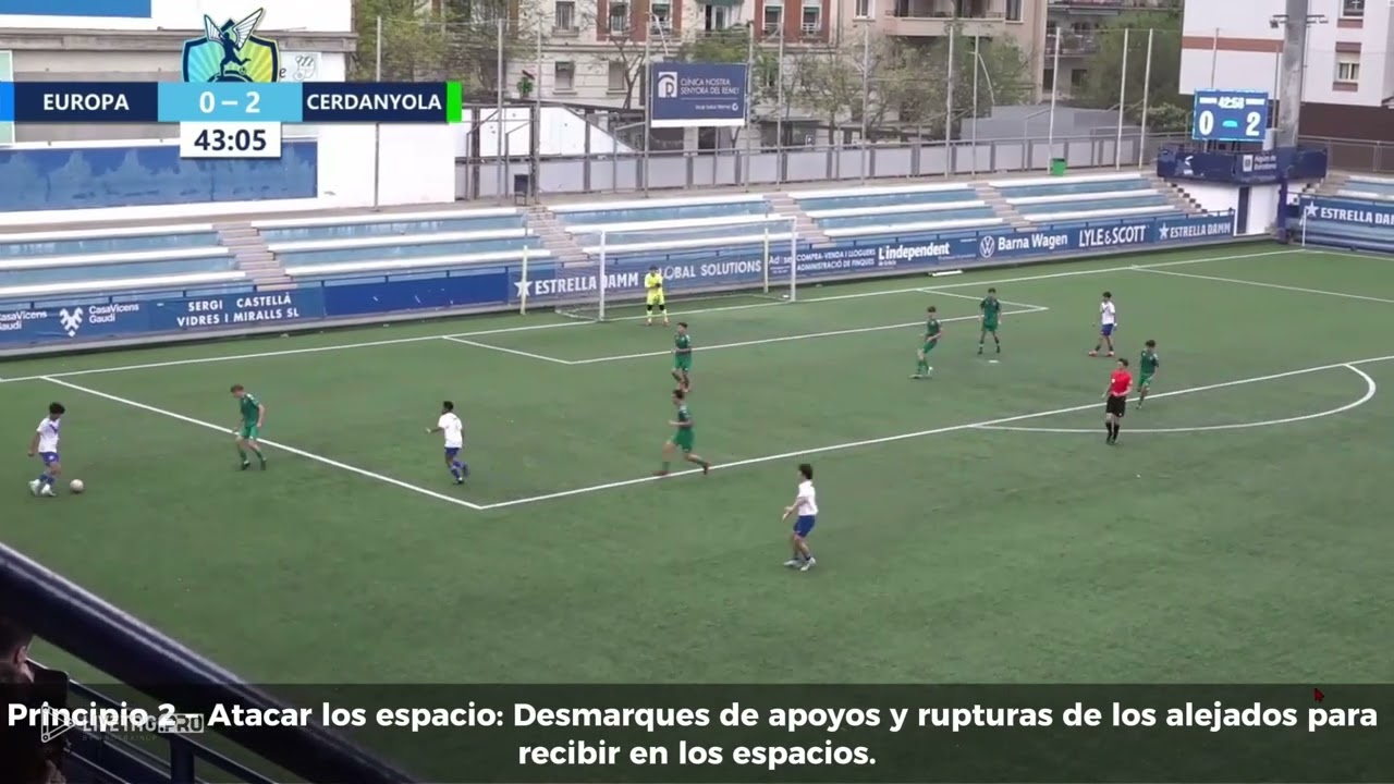 Europa Cadete B 24 25 - Modelo de Juego  - Salida de Balón
