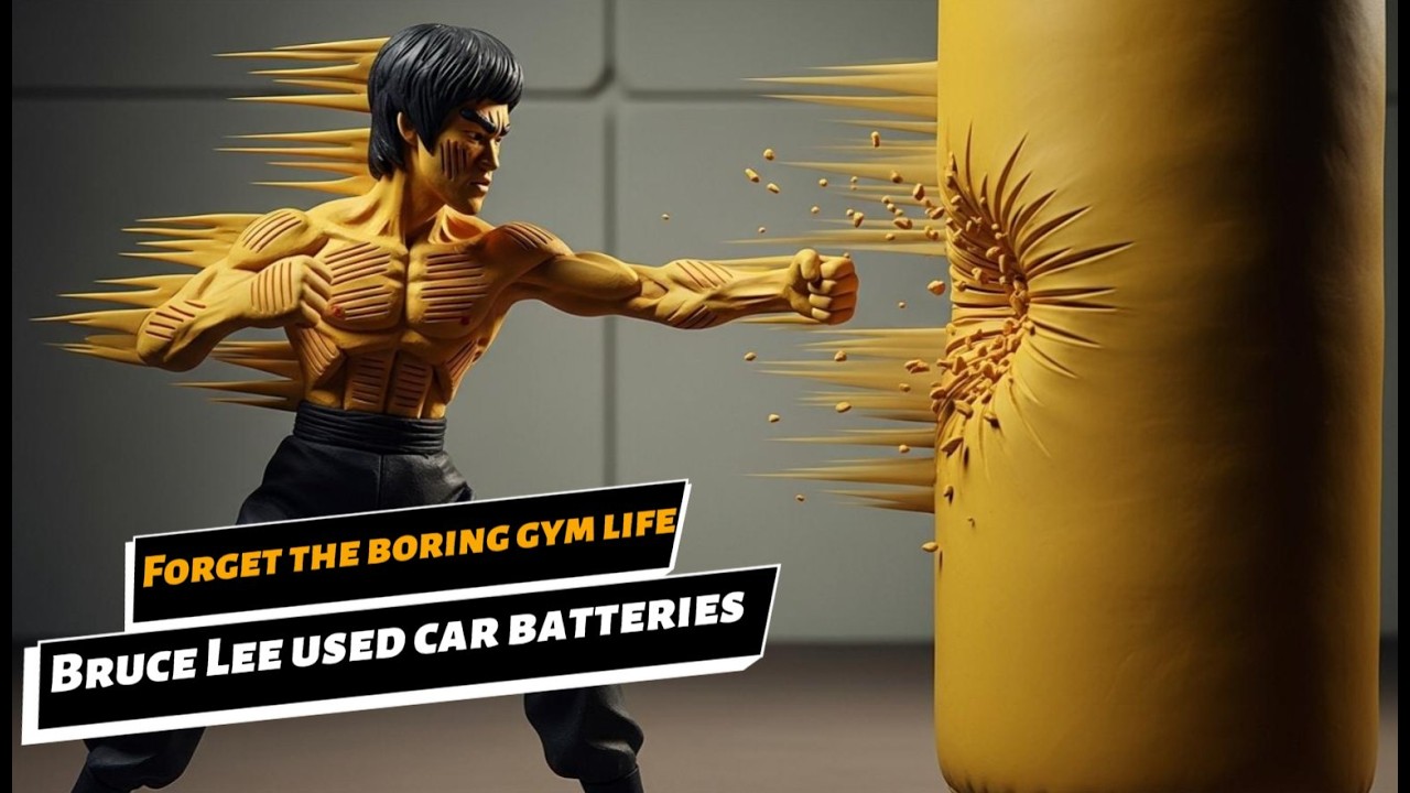 BRUCE LEE'S SHOCKING ELECTRIC WORKOUT?! 🤯 Sports Legends' Insane Secrets!