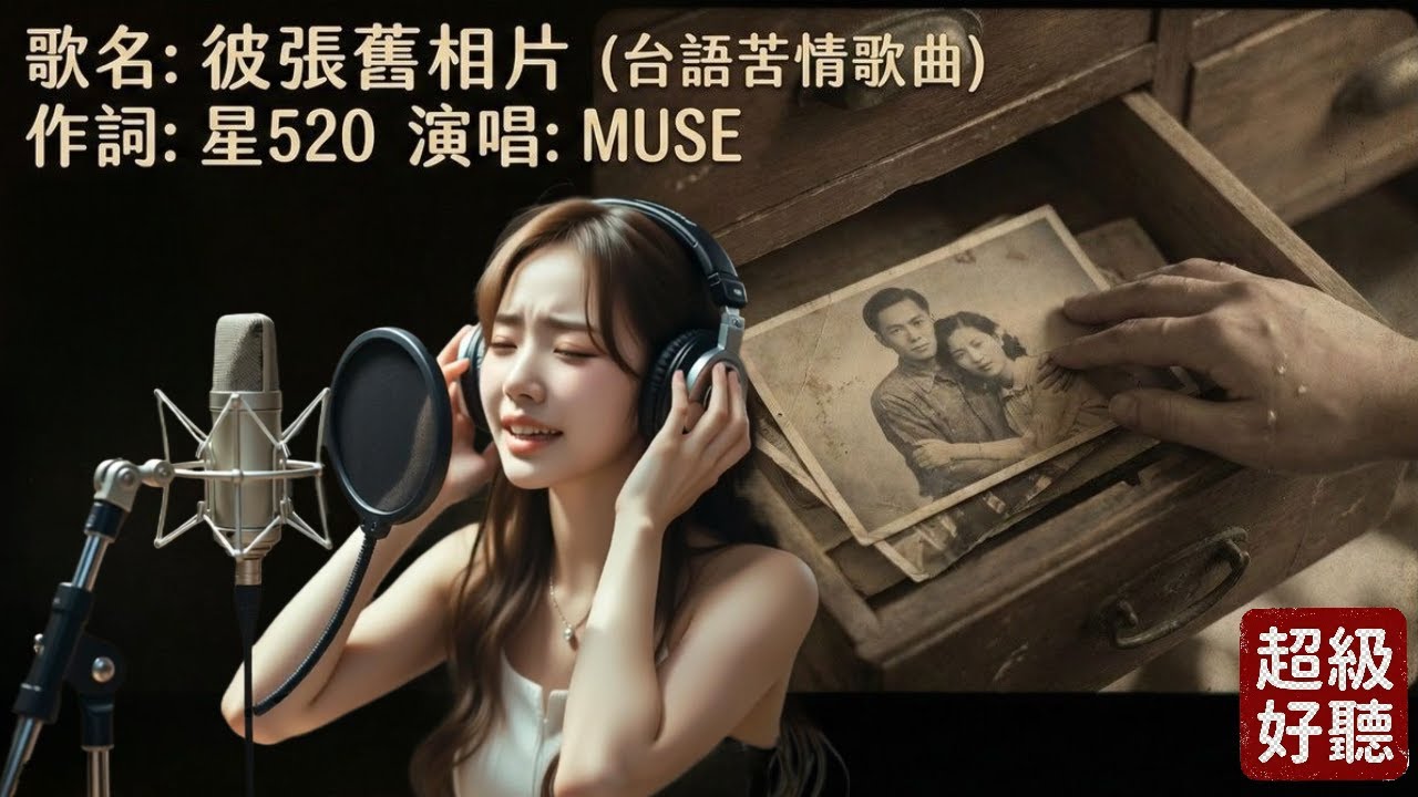 [催淚神曲】《彼張舊相片》一張舊照片勾起無限回憶..這首台語歌唱哭全網😭[#Music] 彼張舊相片 [台語]原創#MV(260110) | 感謝星520 |留言客製化你的歌曲 #ai #台語#閩南語
