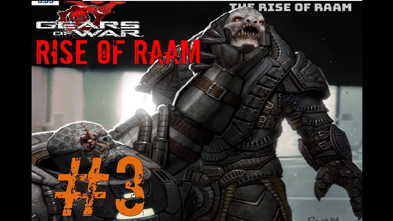 GEARS OF WAR RISE OF RAAM COMIC 3 CON VOCES LOCUST